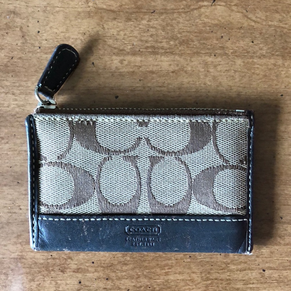 Coach card case